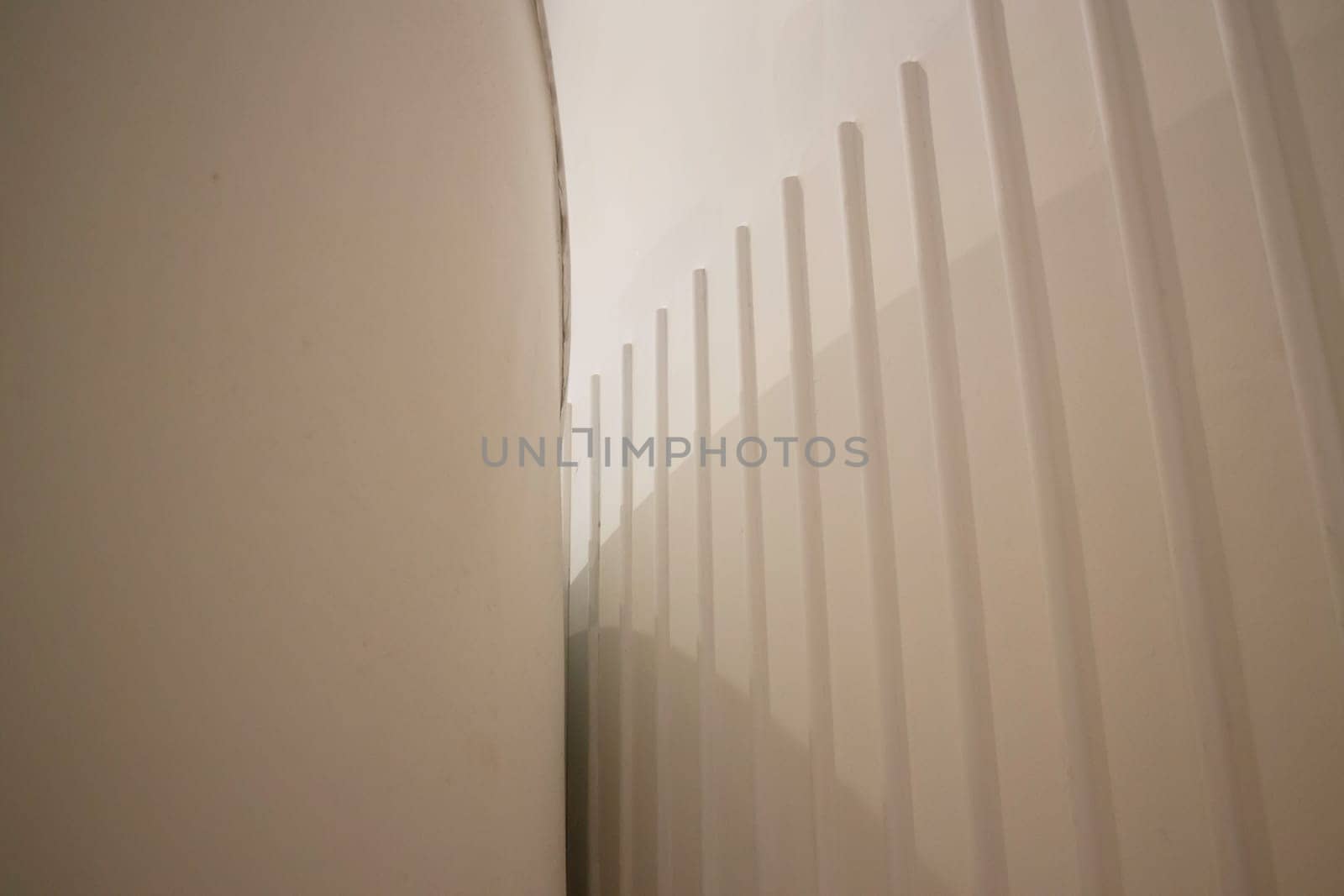 Interior of stylish white and green room, stock photo