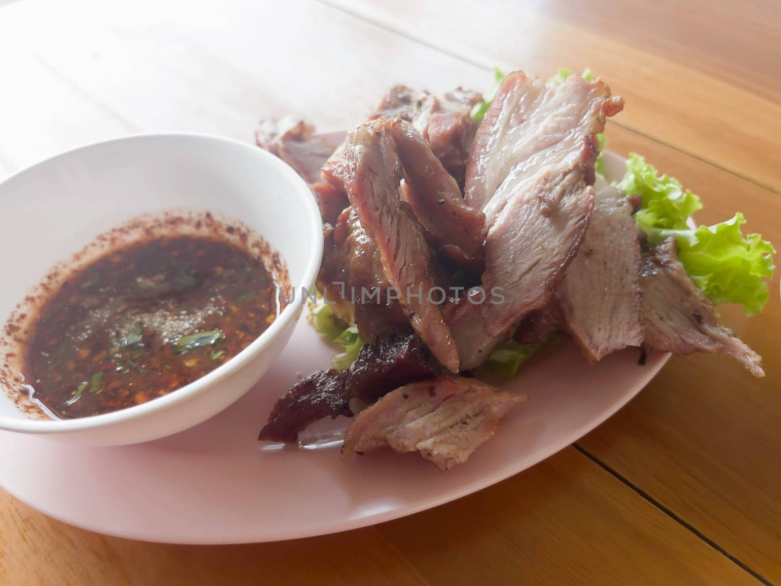 Various Thailand local food in the market, stock photo