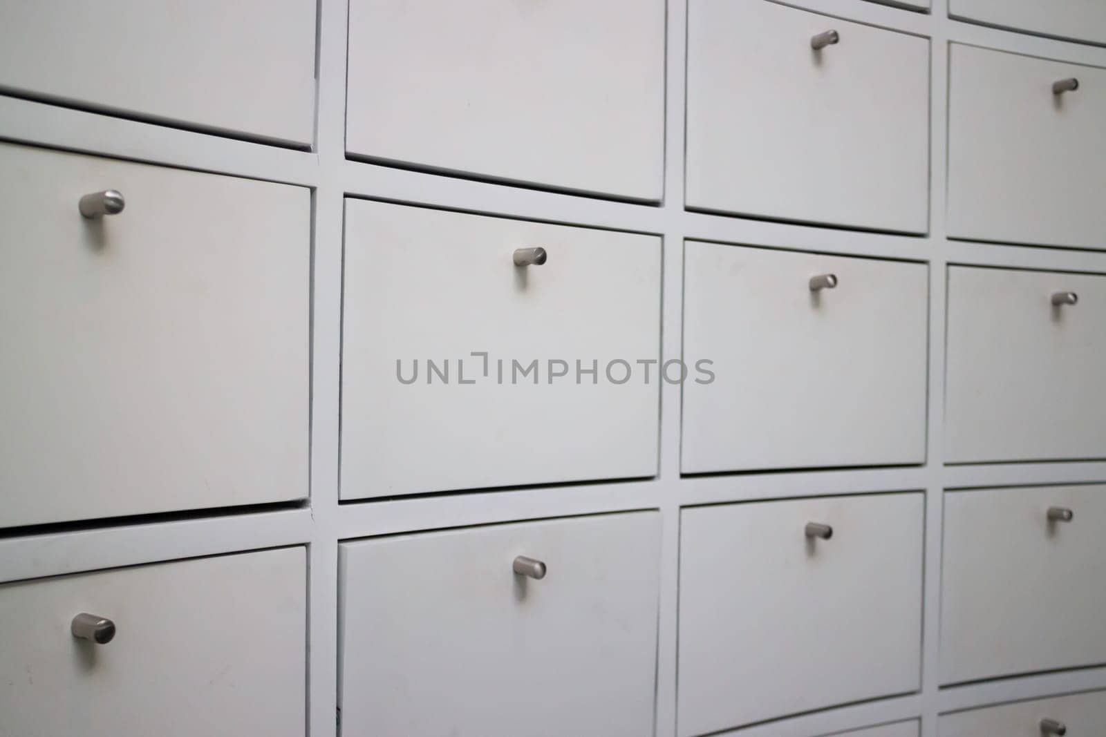 Interior of stylish white and green room, stock photo