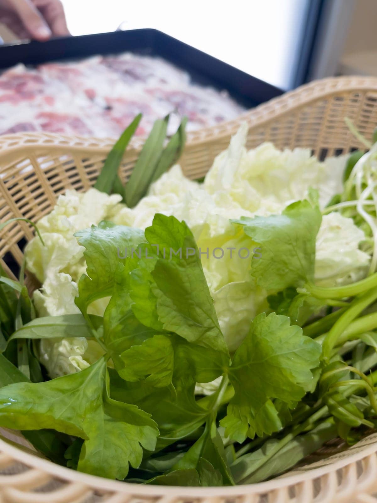 Various Thailand local food in the market, stock photo