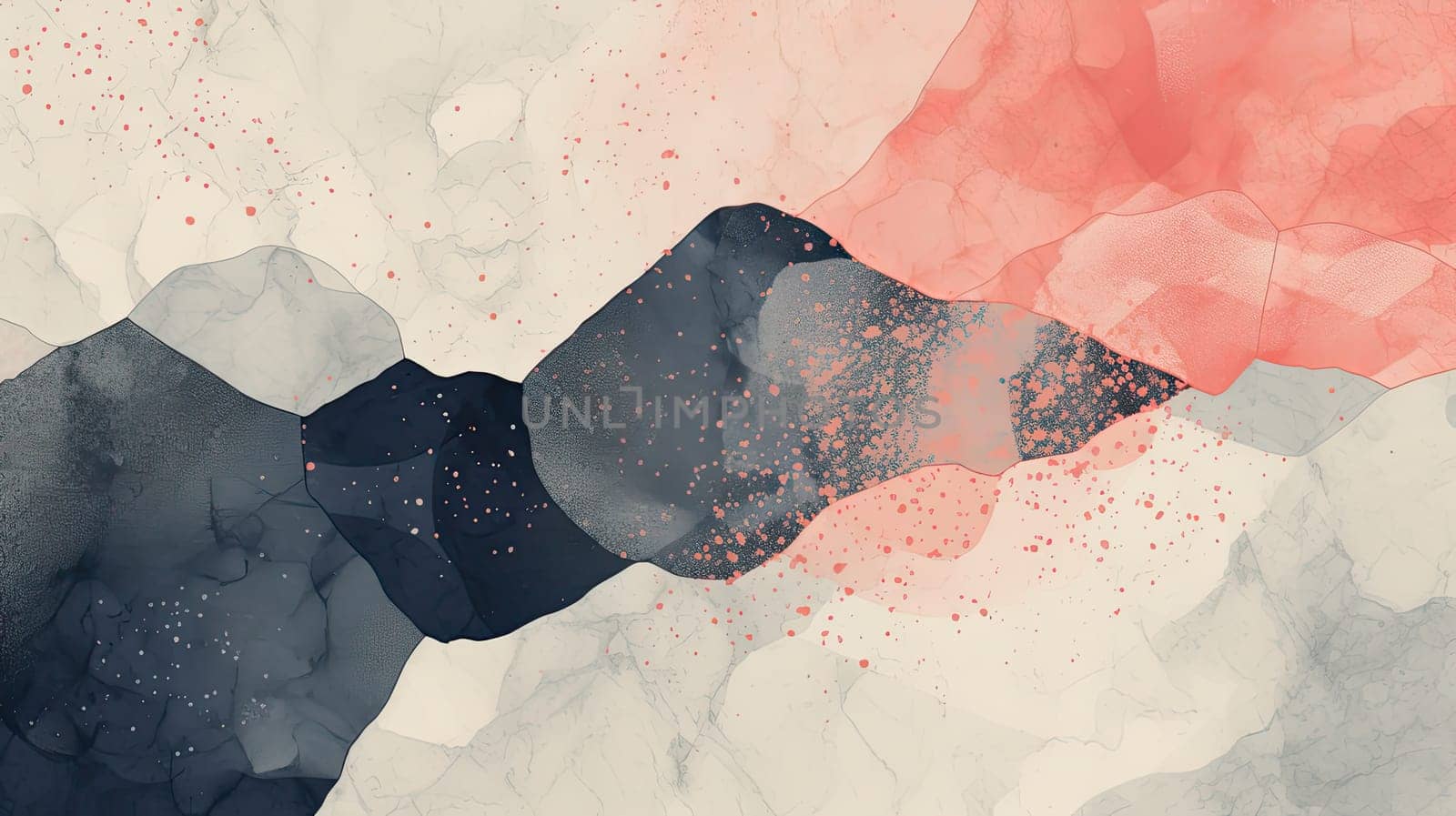 Grunge watercolor marbled abstract background. Generative AI design