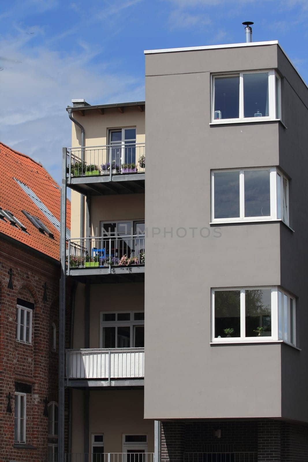Stralsund  is a Hanseatic town in the Pomeranian part of Mecklenburg-Vorpommern, Germany.