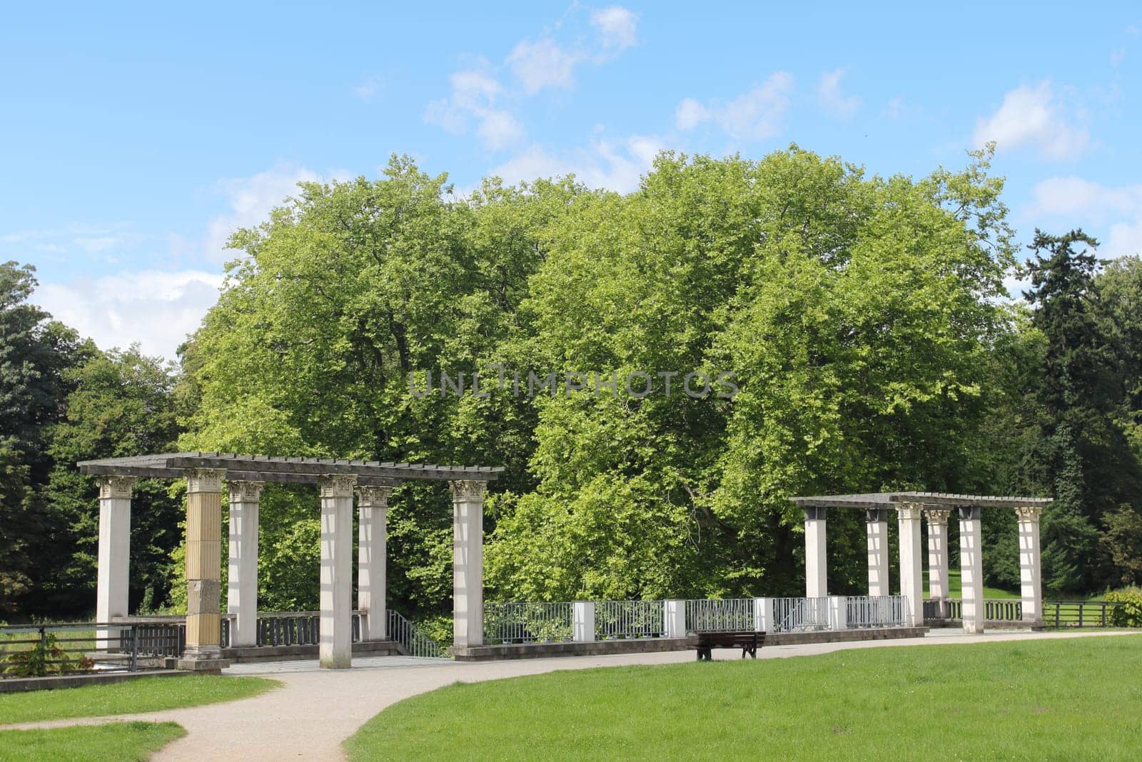 Putbus is a town on the southeastern coast of the island of Ruegen, in the county of Vorpommern-Ruegen in the state of Mecklenburg-Western Pomerania, close to the Baltic Sea