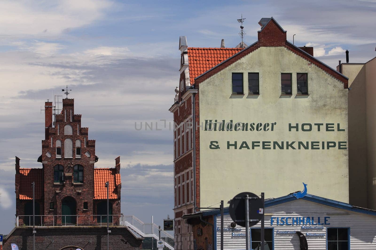 Stralsund  is a Hanseatic town in the Pomeranian part of Mecklenburg-Vorpommern, Germany.