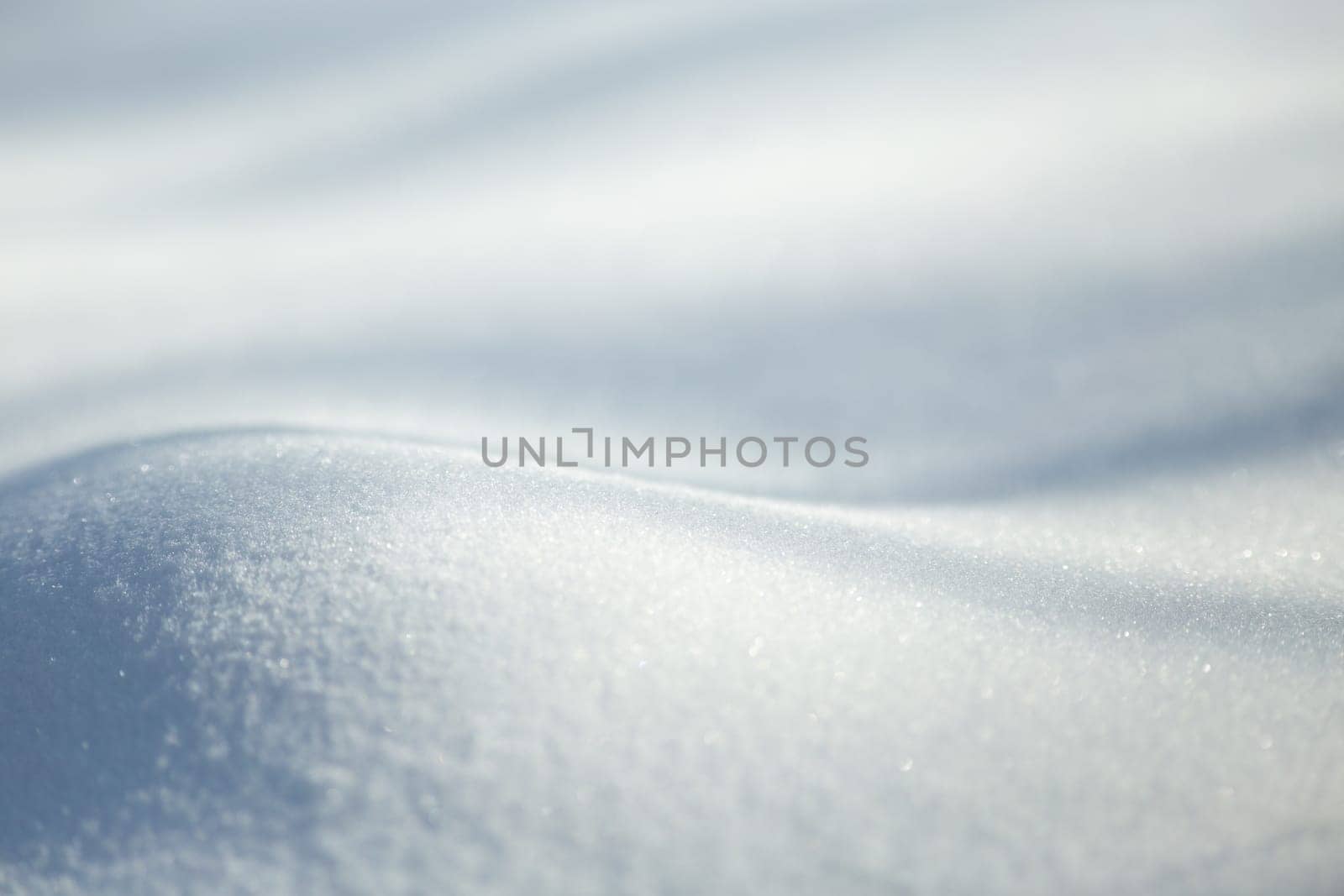 White wave made by snow background