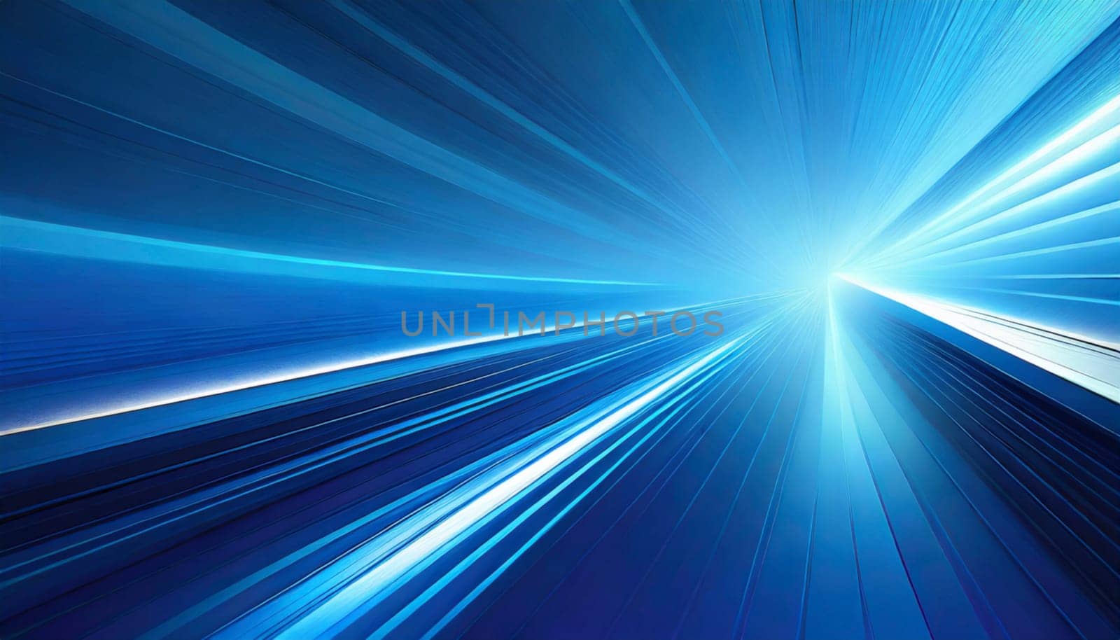 abstract blue waves background. AI generated