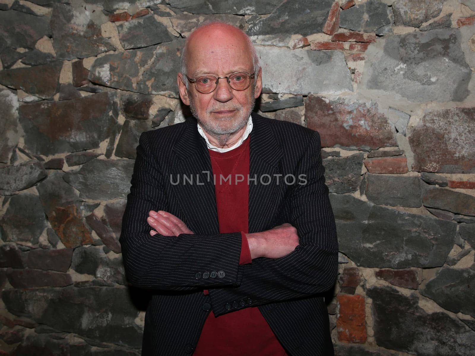 Schauspieler Thomas Neumann am  06.12.2023 im Moritzhof Magdeburg