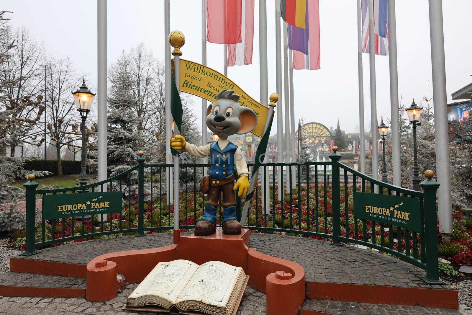 The Europa Park in Rust with its attractions is also worth a visit in the winter time