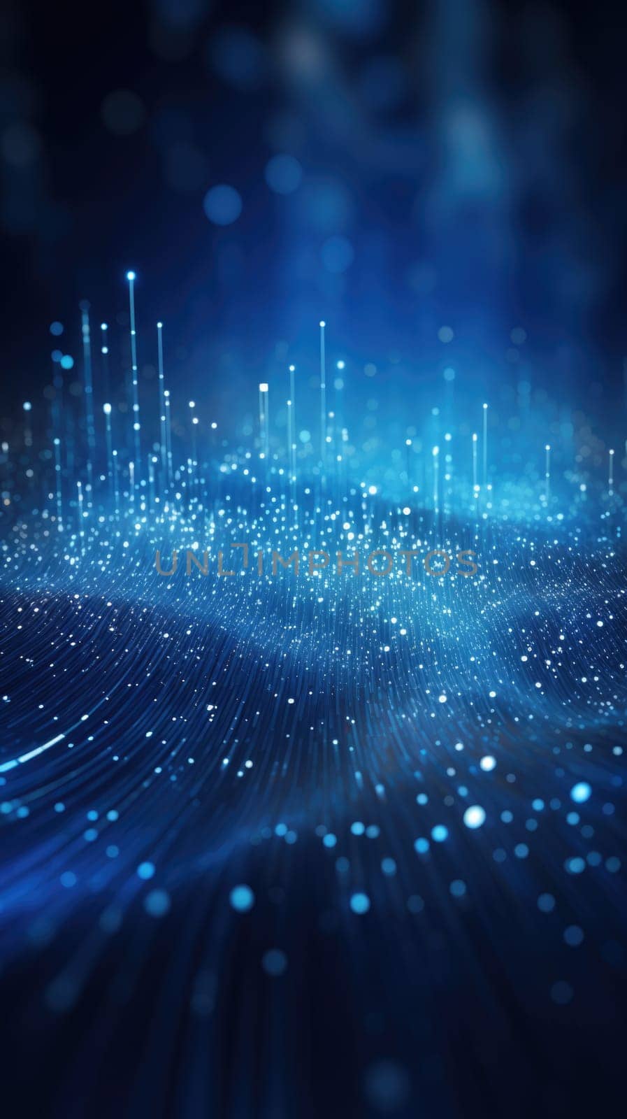 abstract tech futuristic digital background, ai