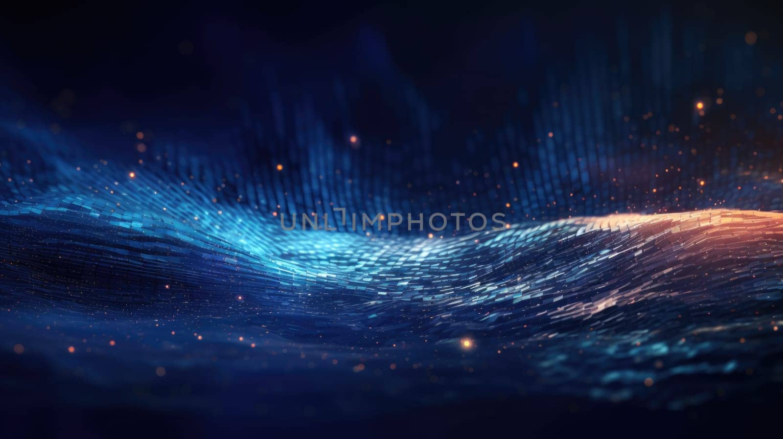 abstract tech futuristic digital background, ai