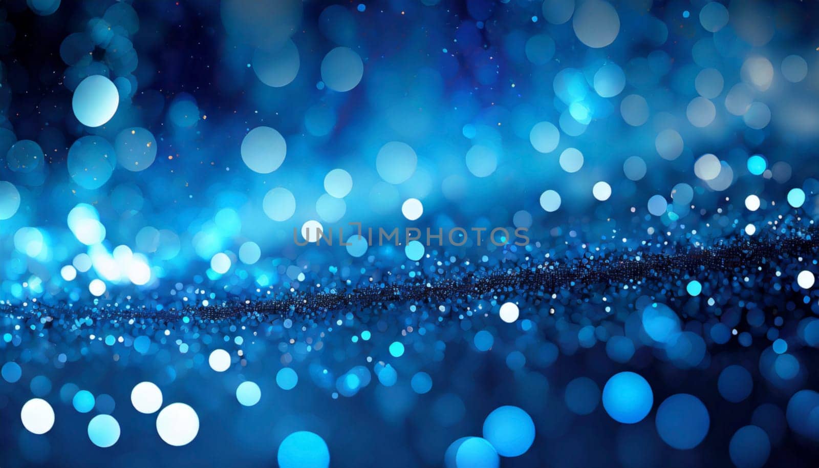 abstract futuristic blue background. AI generated
