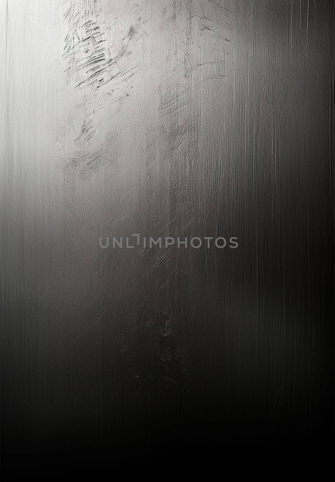 Vertical metal texture, steel silver background AI generated image