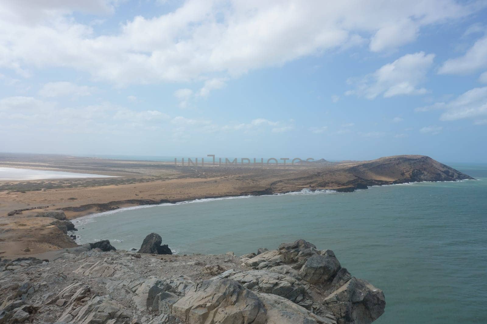 Spectacular view from the Cerro de Pilon de Azucar, La Guajira, Colombia 2020