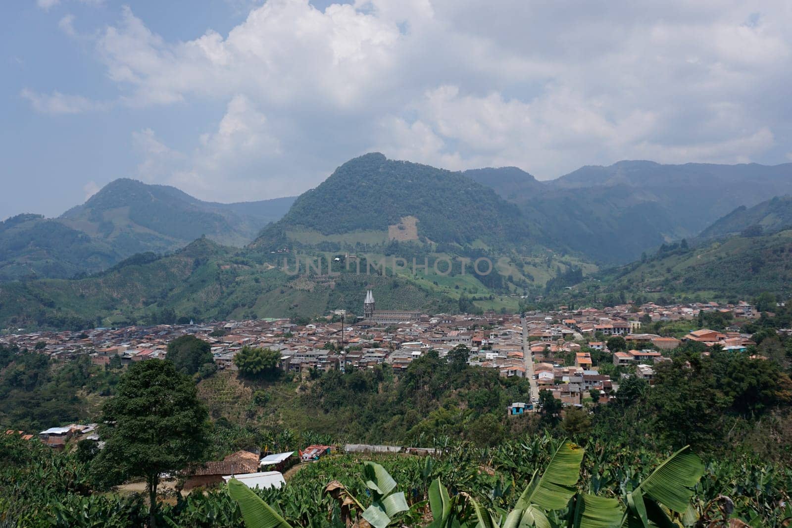 View onto Jardin, Eje Cafetero, Colombia 2020