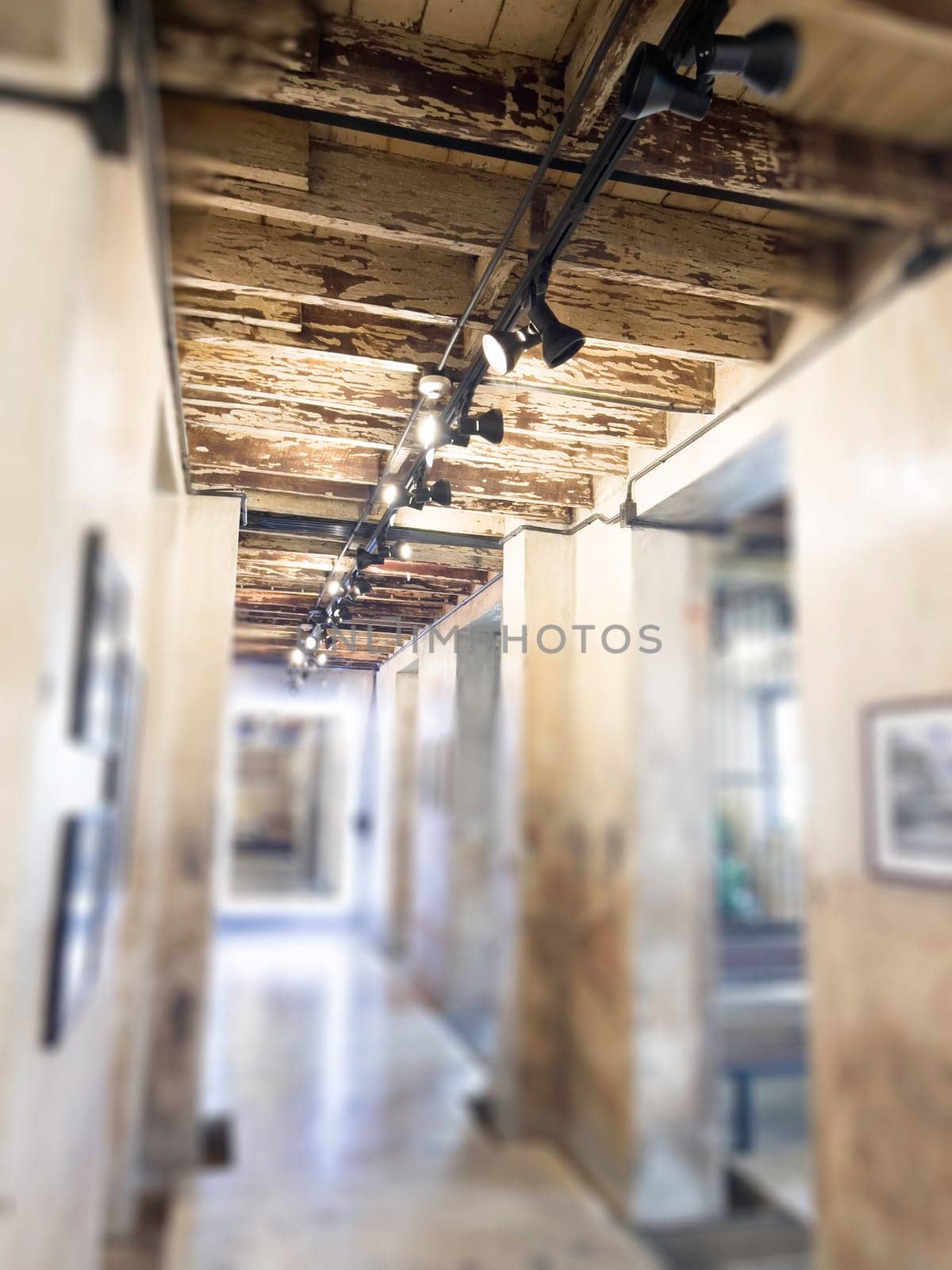 Vintage items decorated in coffee shop, stock photo