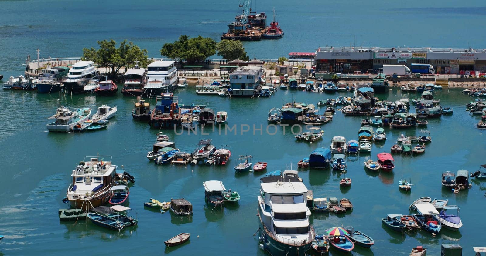 Lei Yue Mun, Hong Kong 24 July 2020: Hong Kong fishing village