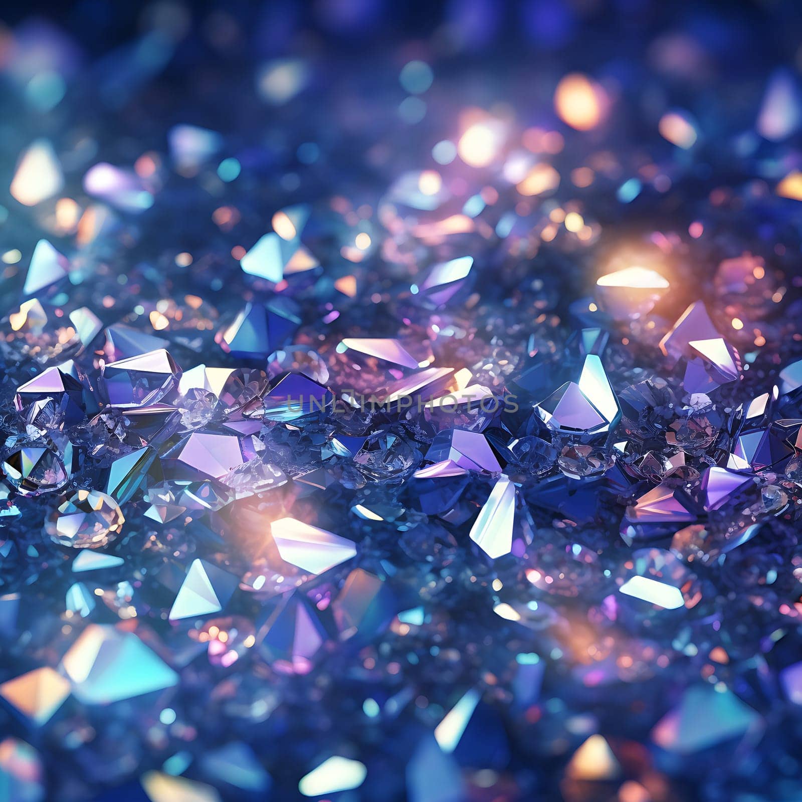 A background with glitter generated by artificial intelligence