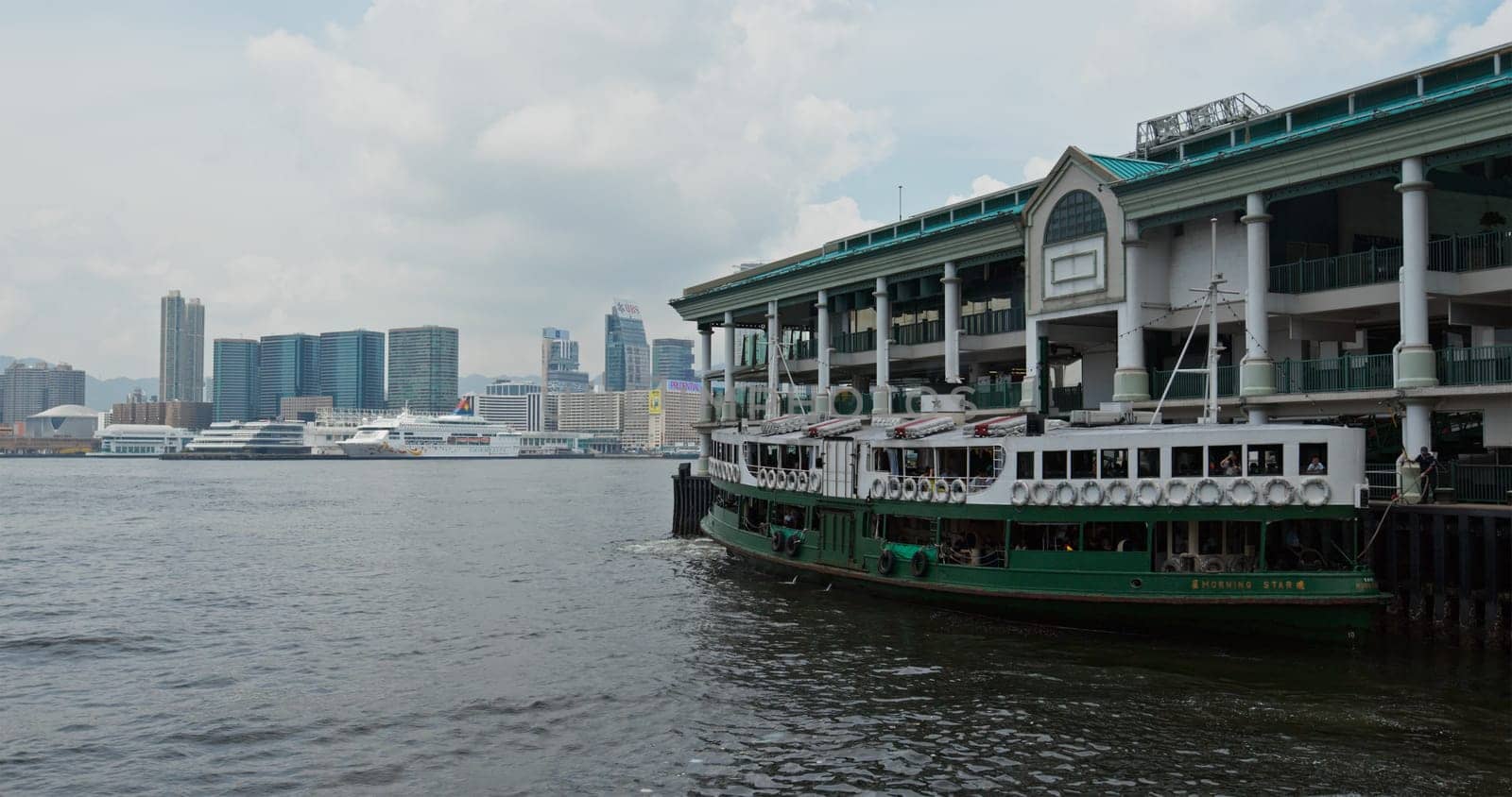 Central, Hong Kong, 16 July 2019: Hong Kong pier