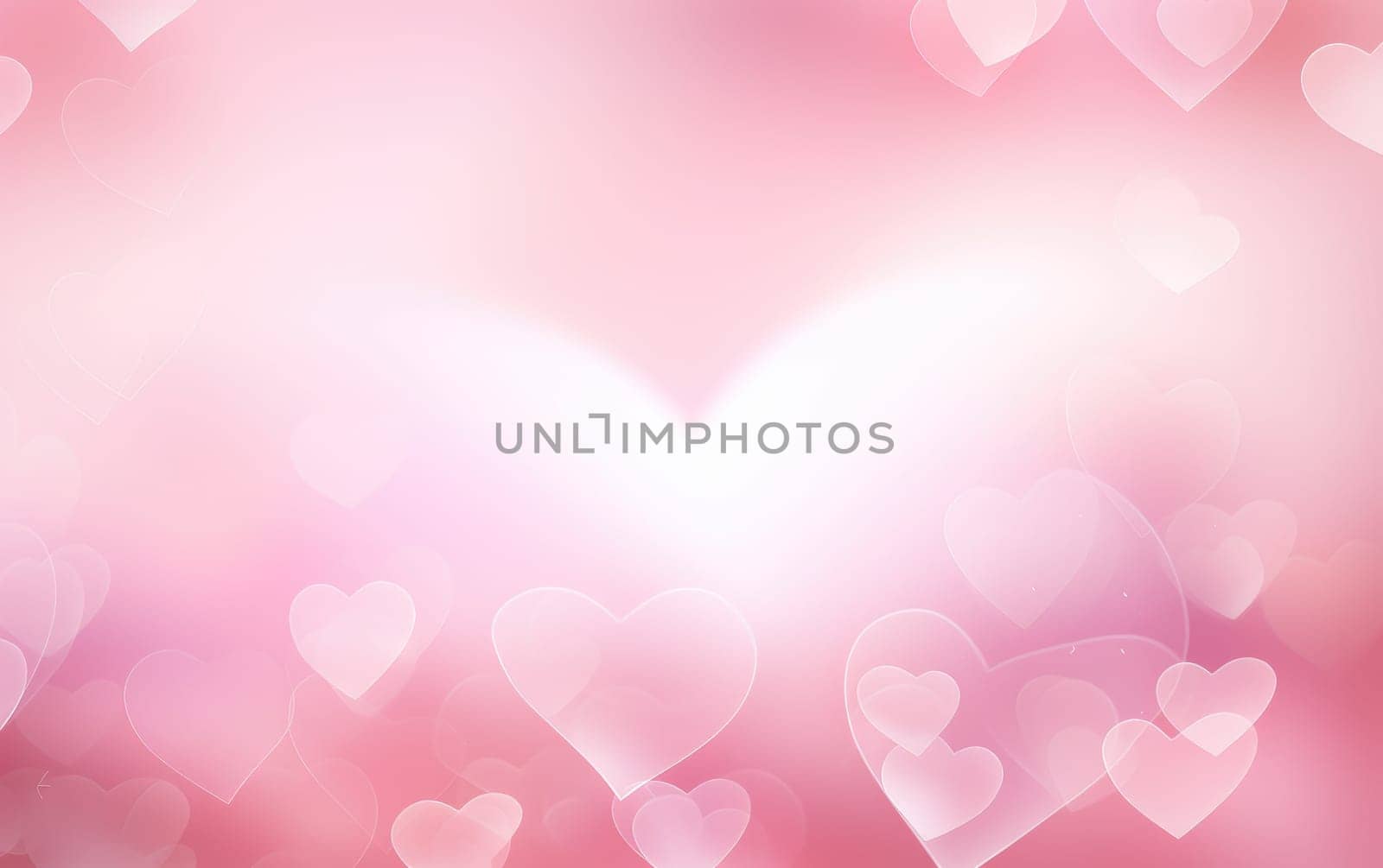 pink heart shaped background valentine's day.