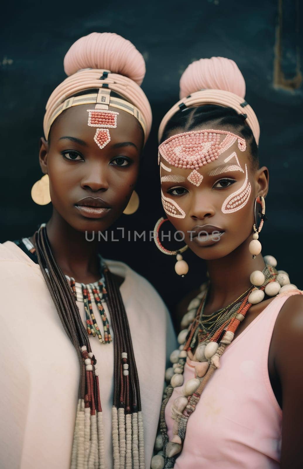 two women in africa.