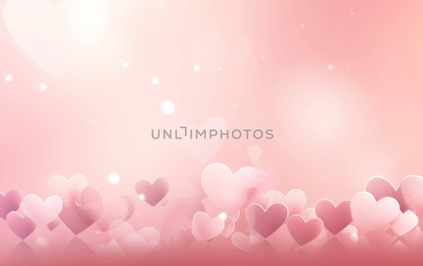 pink heart shaped background valentine's day.