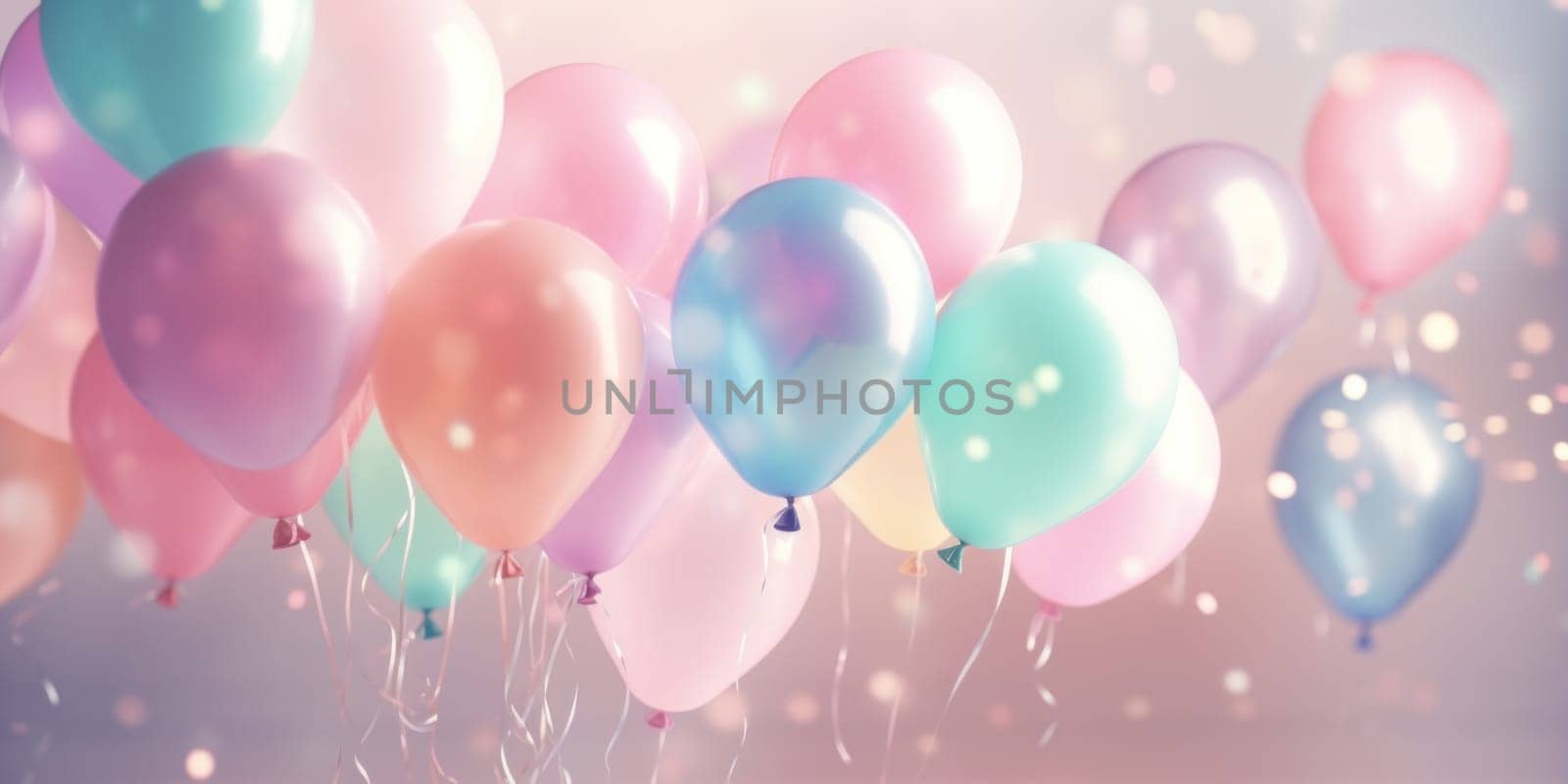 an image of birthday balloons with a gift.