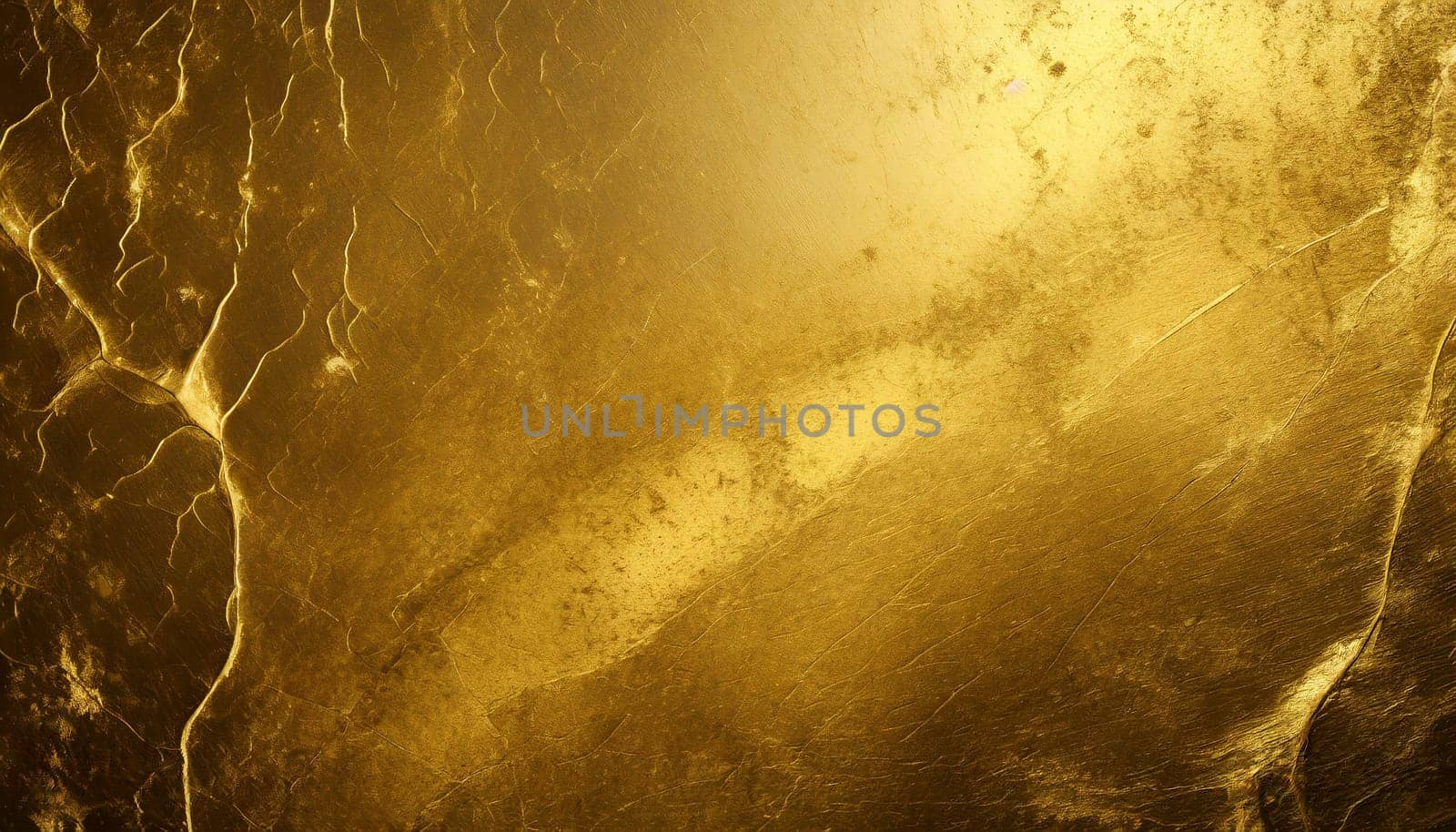 Gold background texture. Abstract golden background. AI generated