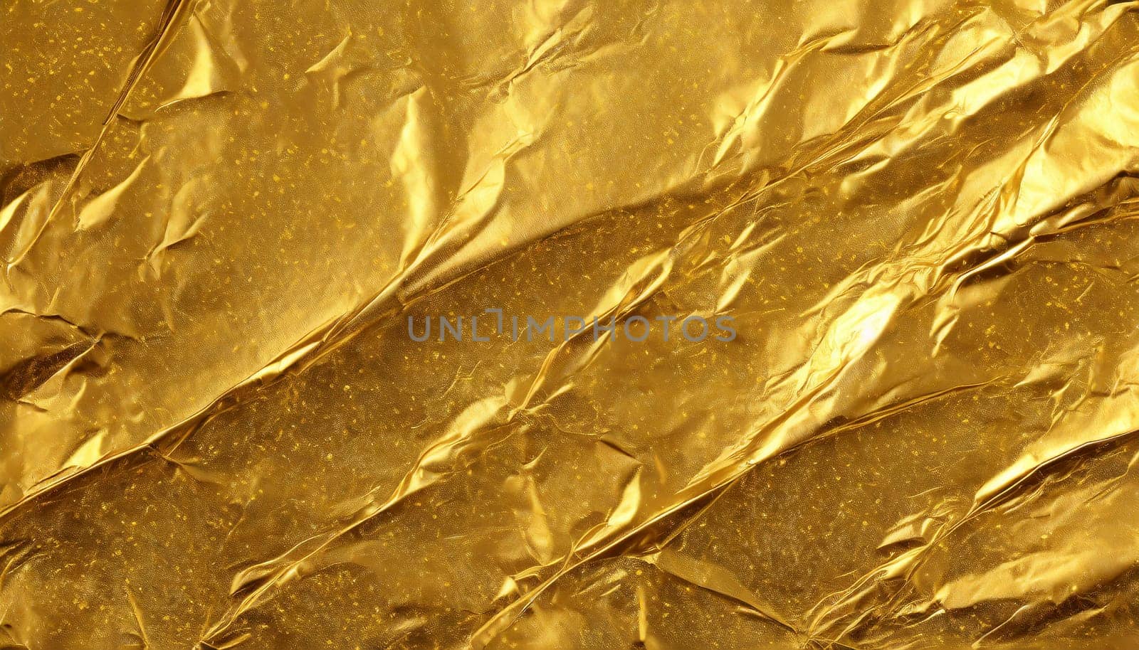Gold background texture. Abstract golden background. AI generated