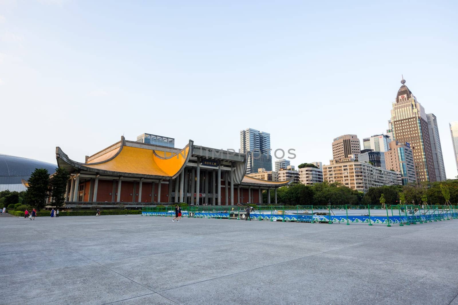 Taipei, Taiwan 14 September 2023: Sun Yat sen Memorial Hall in Taipei city