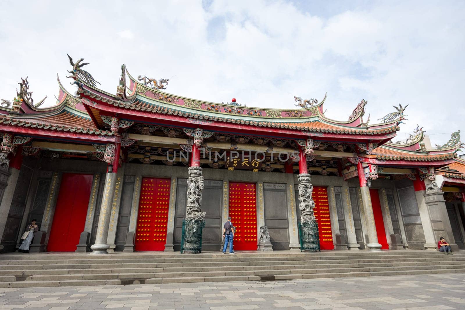 Taiwan 05 October 2023: Xingtian Temple in Taipei city