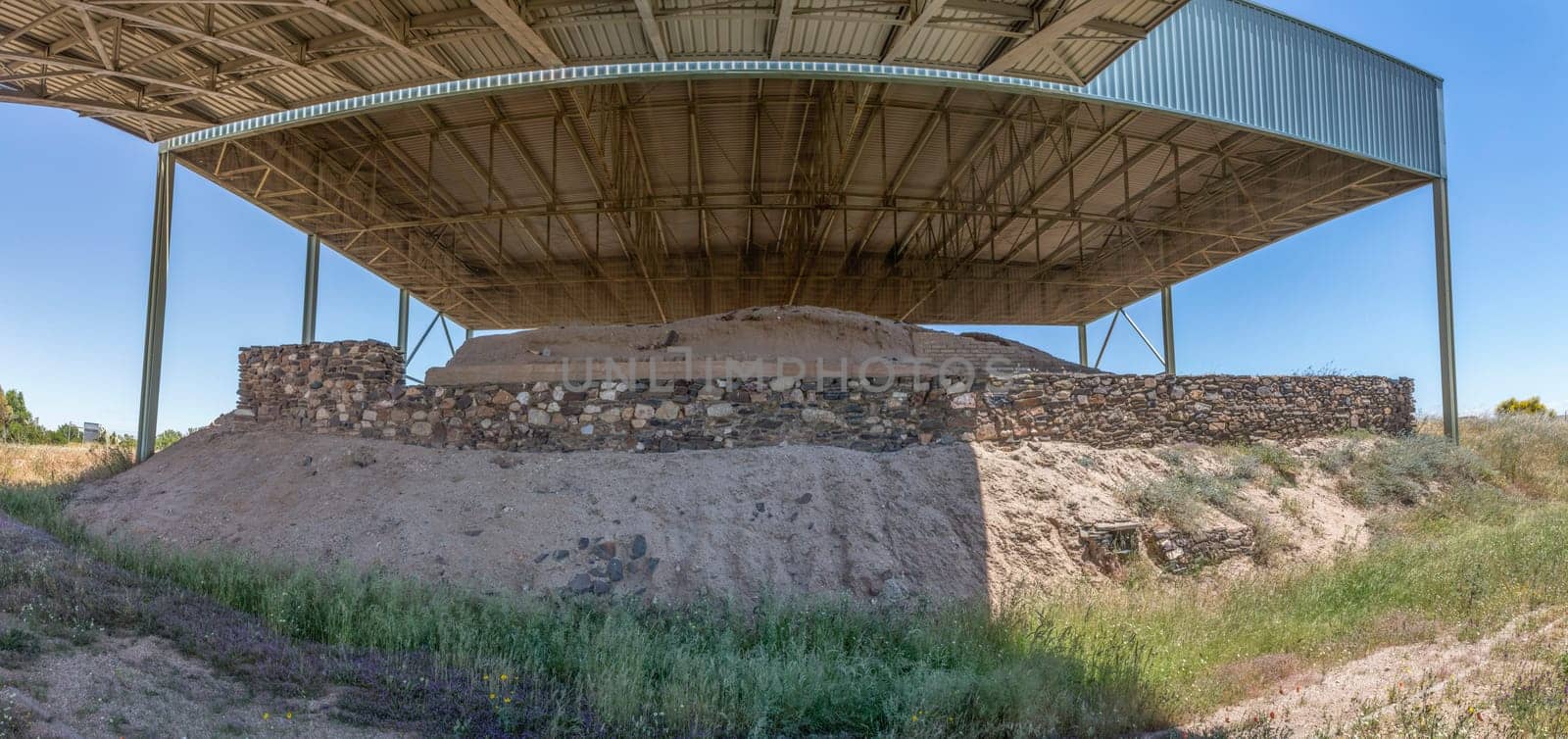 La Mata, tartessian aristocratic building site. Campanario. Badajoz, Spain