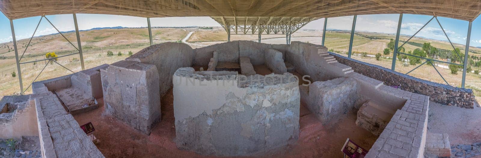 La Mata, tartessian aristocratic building site. Campanario. Badajoz, Spain