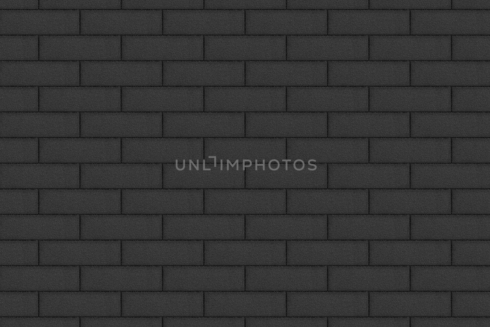 The brick wall is dark gray in color. Texture or background