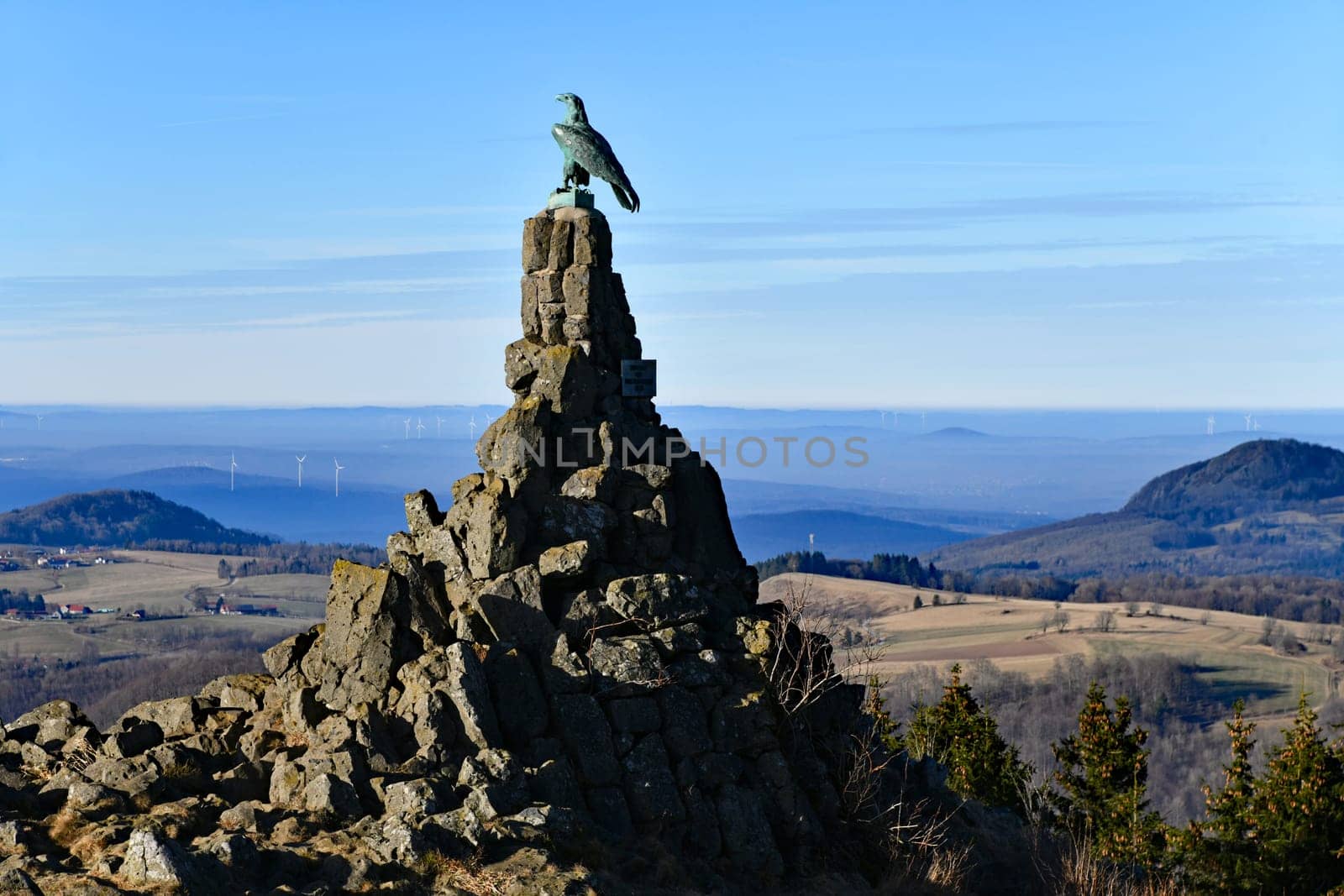 Aviation memorial on the Wasserkuppe