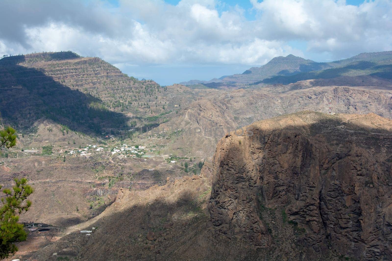 High up on the mountains on the island of Gran Canaria in Spain,High up on the mountains on the island of Gran Canaria in Spain