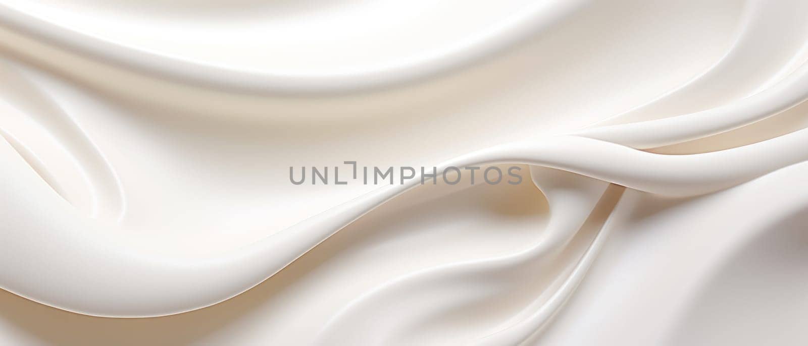 Creamy waves. Created using AI generated technology and image editing software.