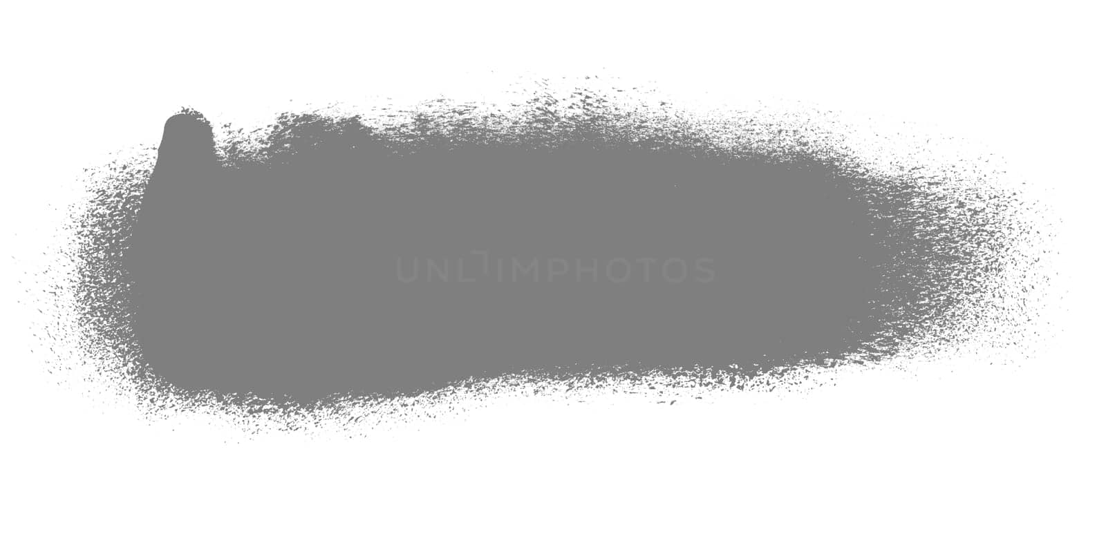 Graffiti stroke with grey color