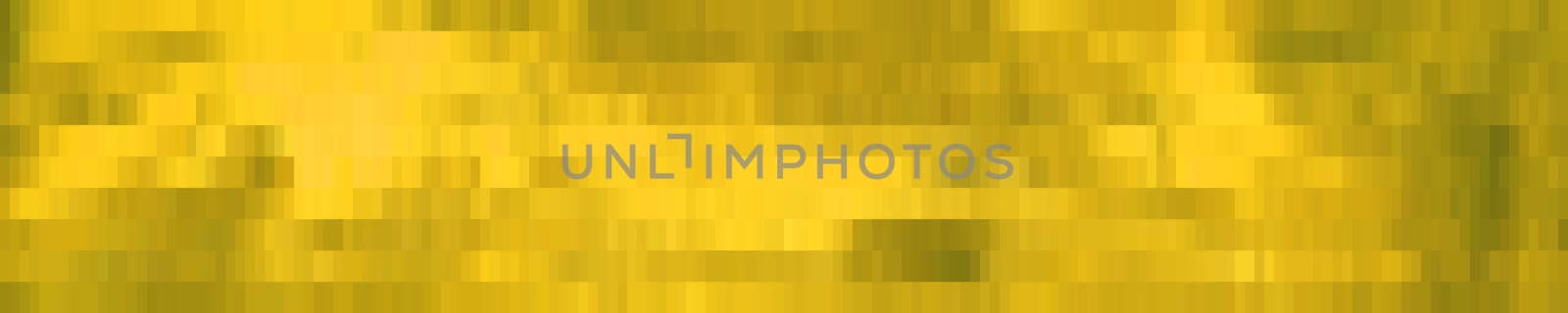 Modern yellow mosaic or banner with blurred color