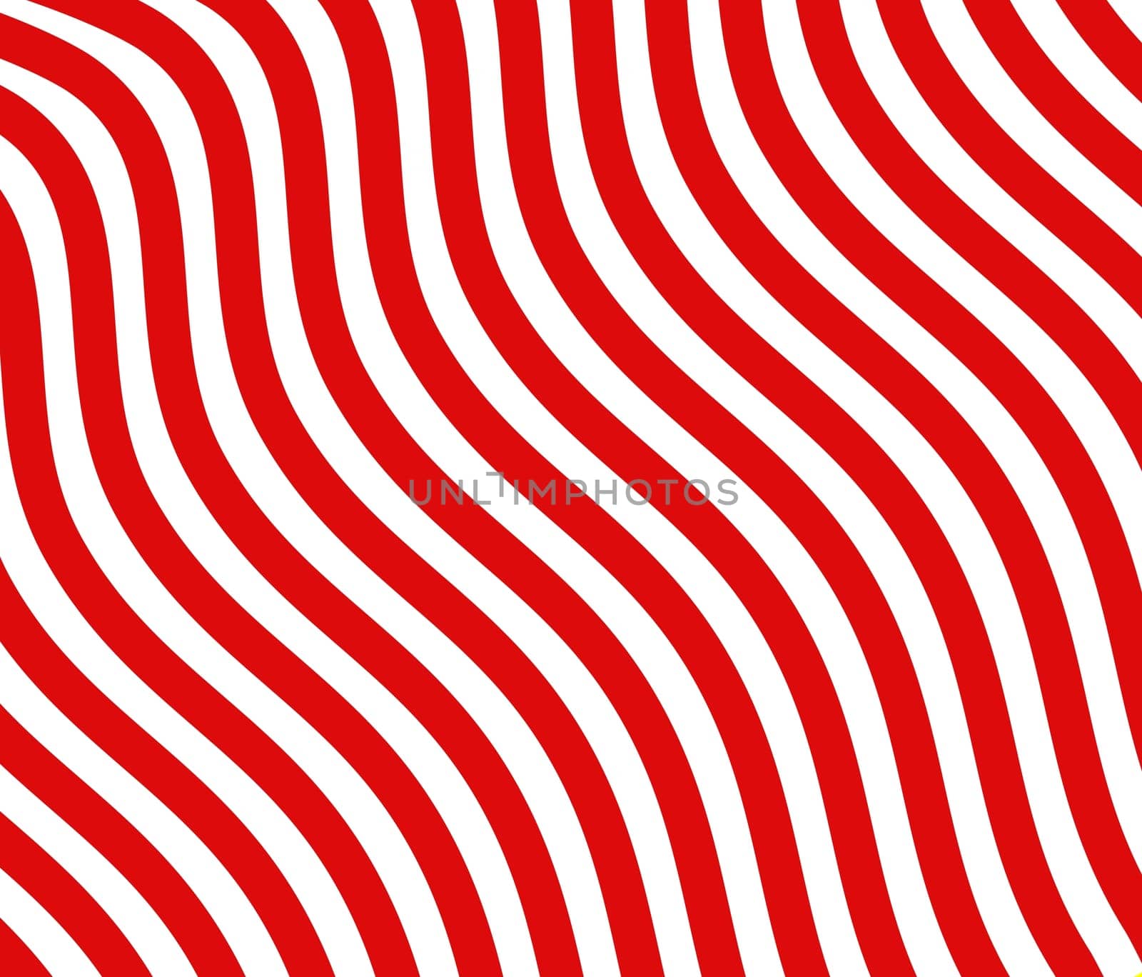 Red and white background banner with curved lines