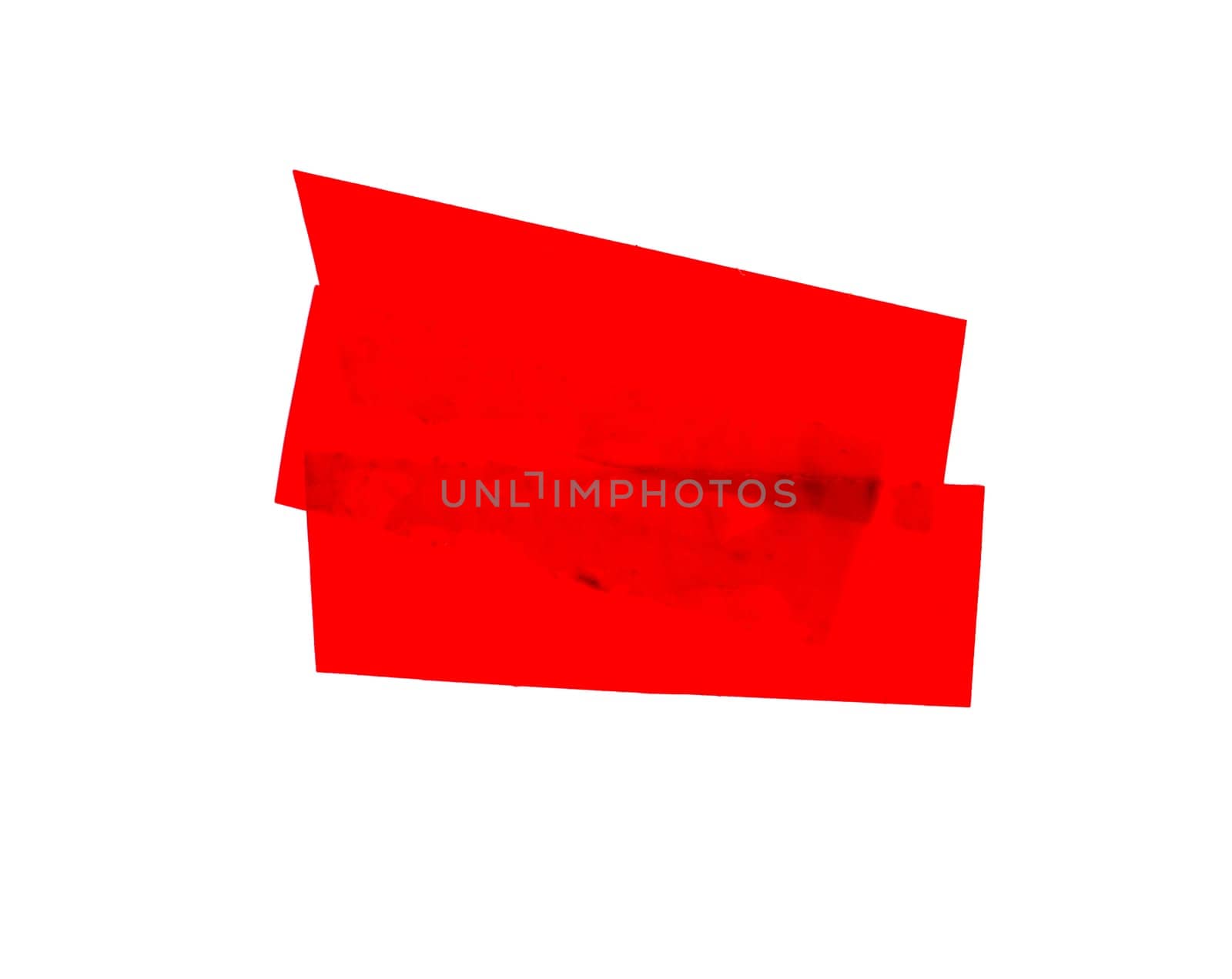 Red dirty sticky tape background