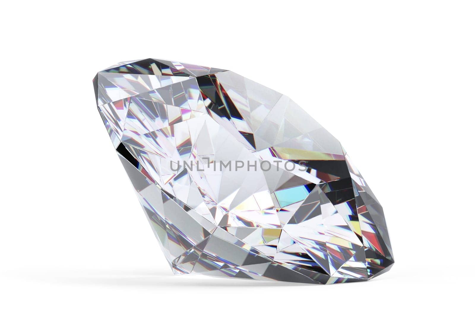 diamond on white background with high quality