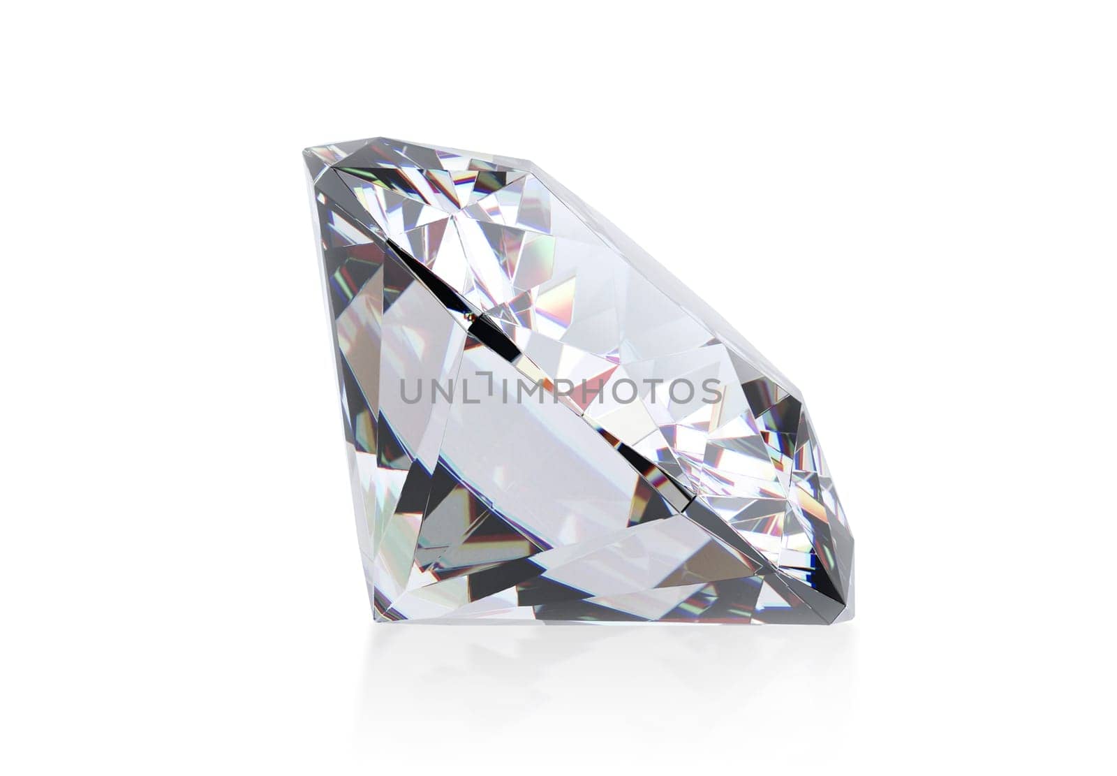 diamond on white background with high quality