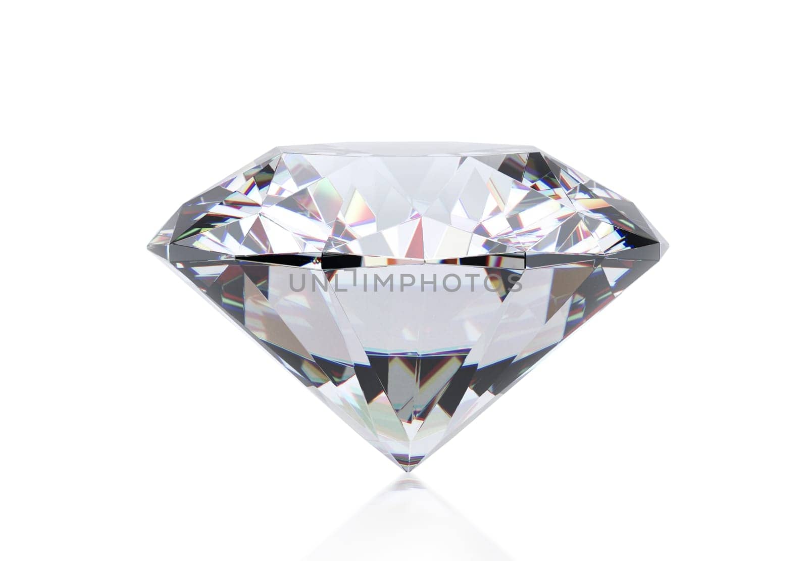 diamond on white background with high quality