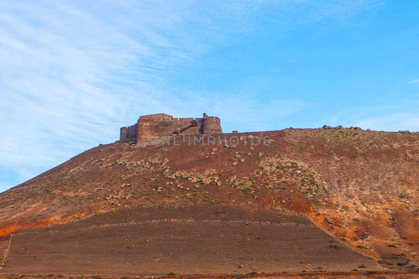 castle Santa Barbara in Teguise, Lanzarote, Spain