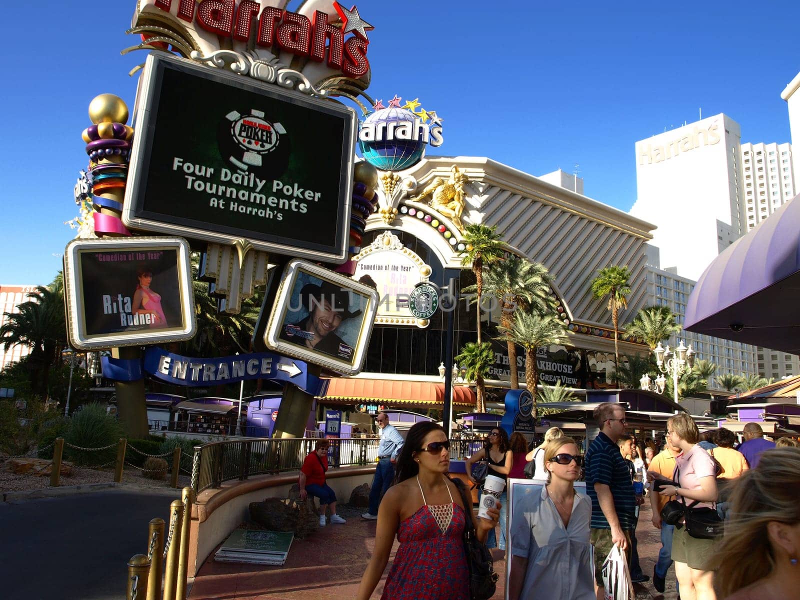 Las Vegas, USA - 15 July 2013: Walking in Las Vegas. City streets. Commercial and private buildings. Street life.