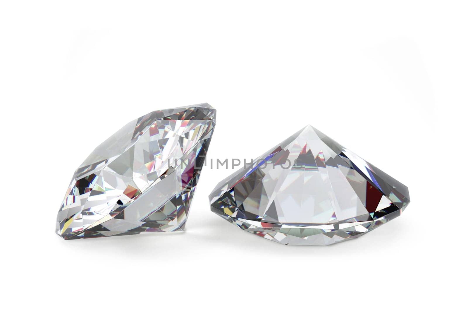 diamond on white background with high quality