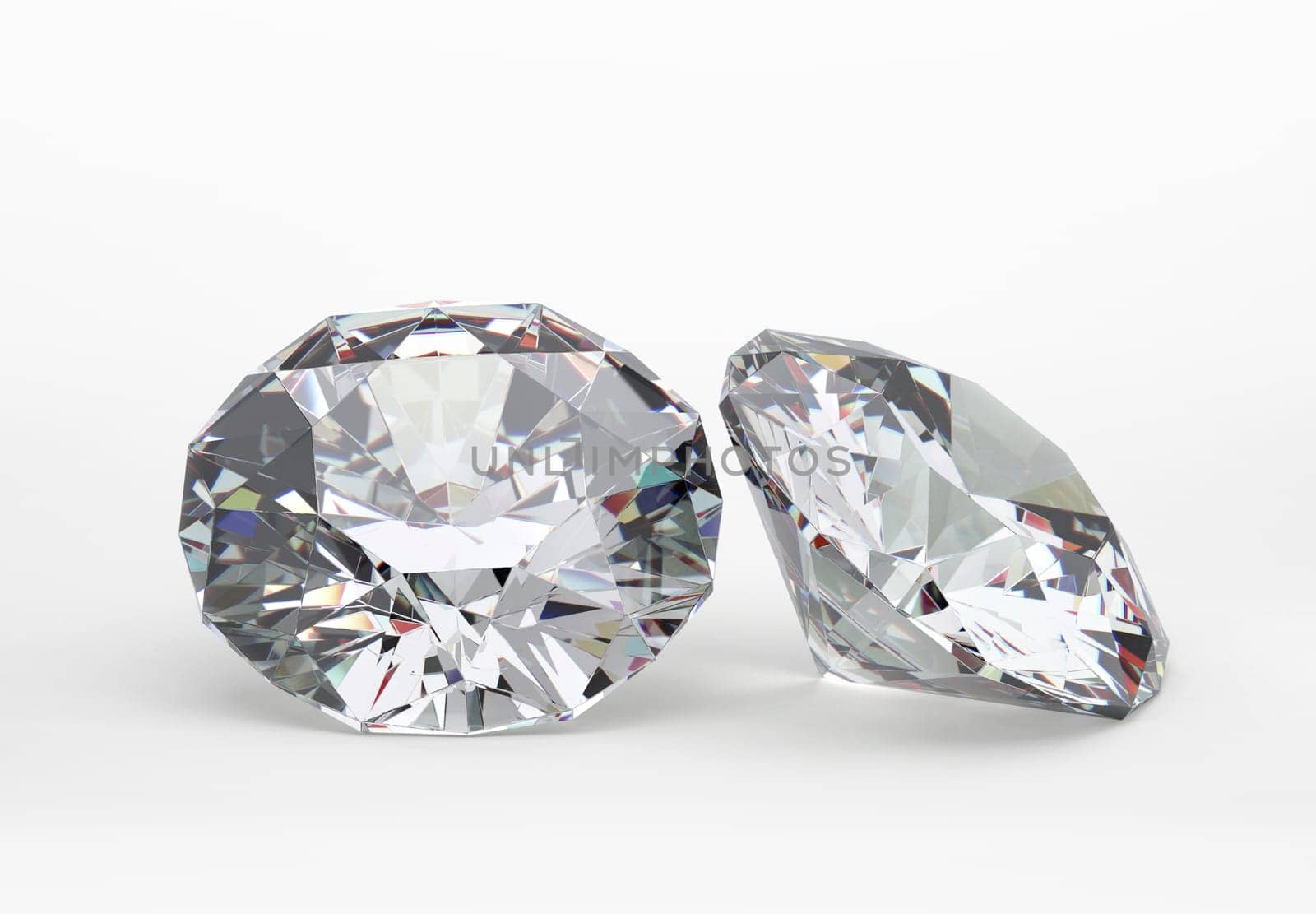 diamond on white background with high quality