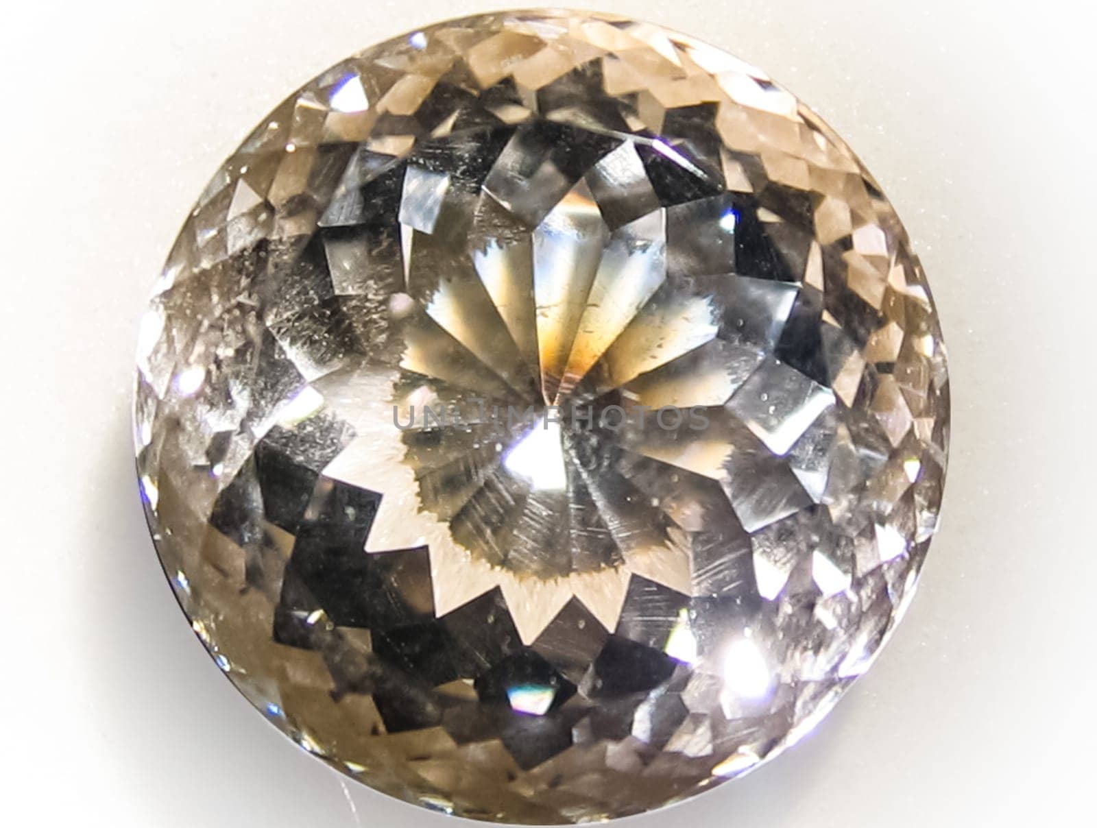 Crowned gemstones. Rubies, precious stones in processing