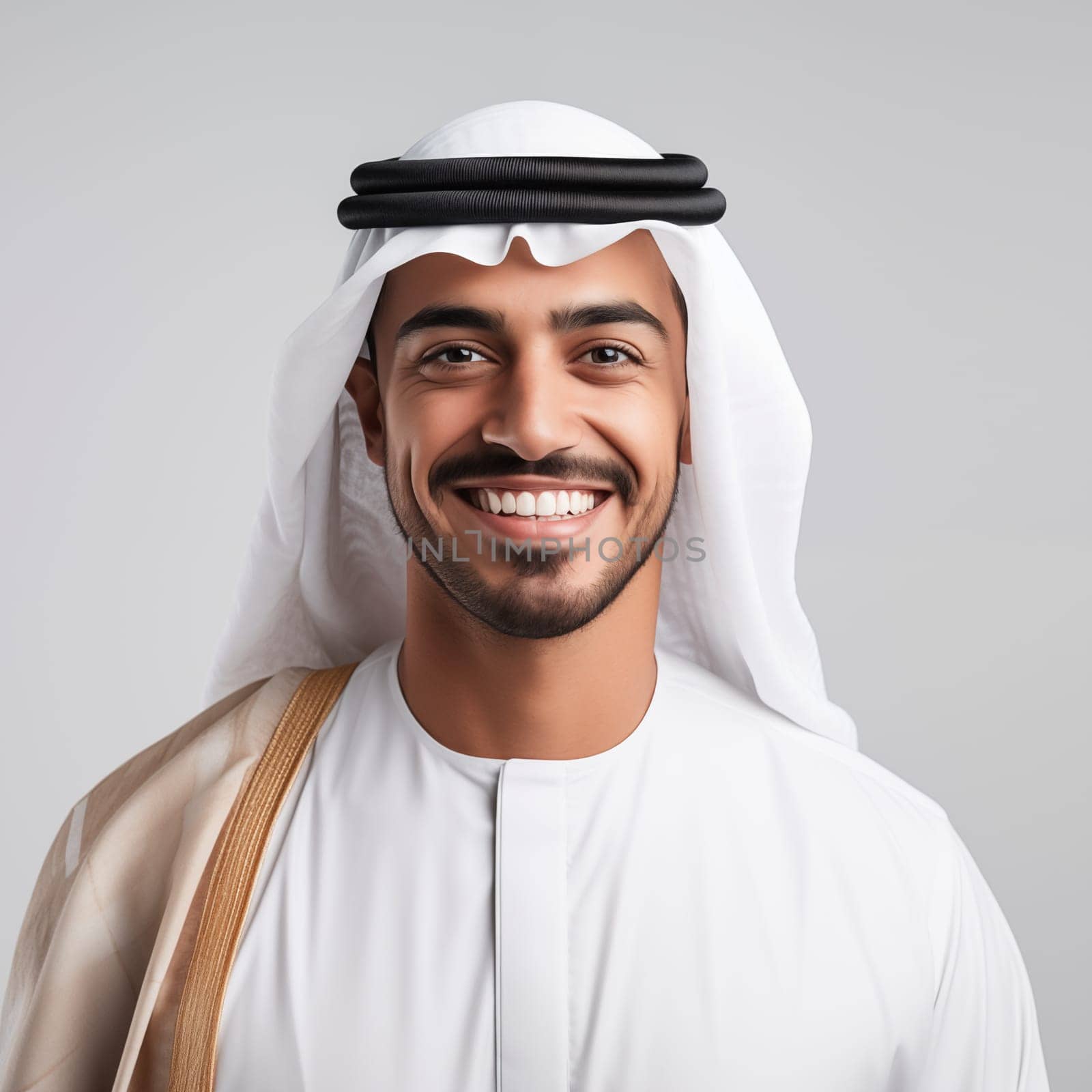 Arabic handsome man studio portraits