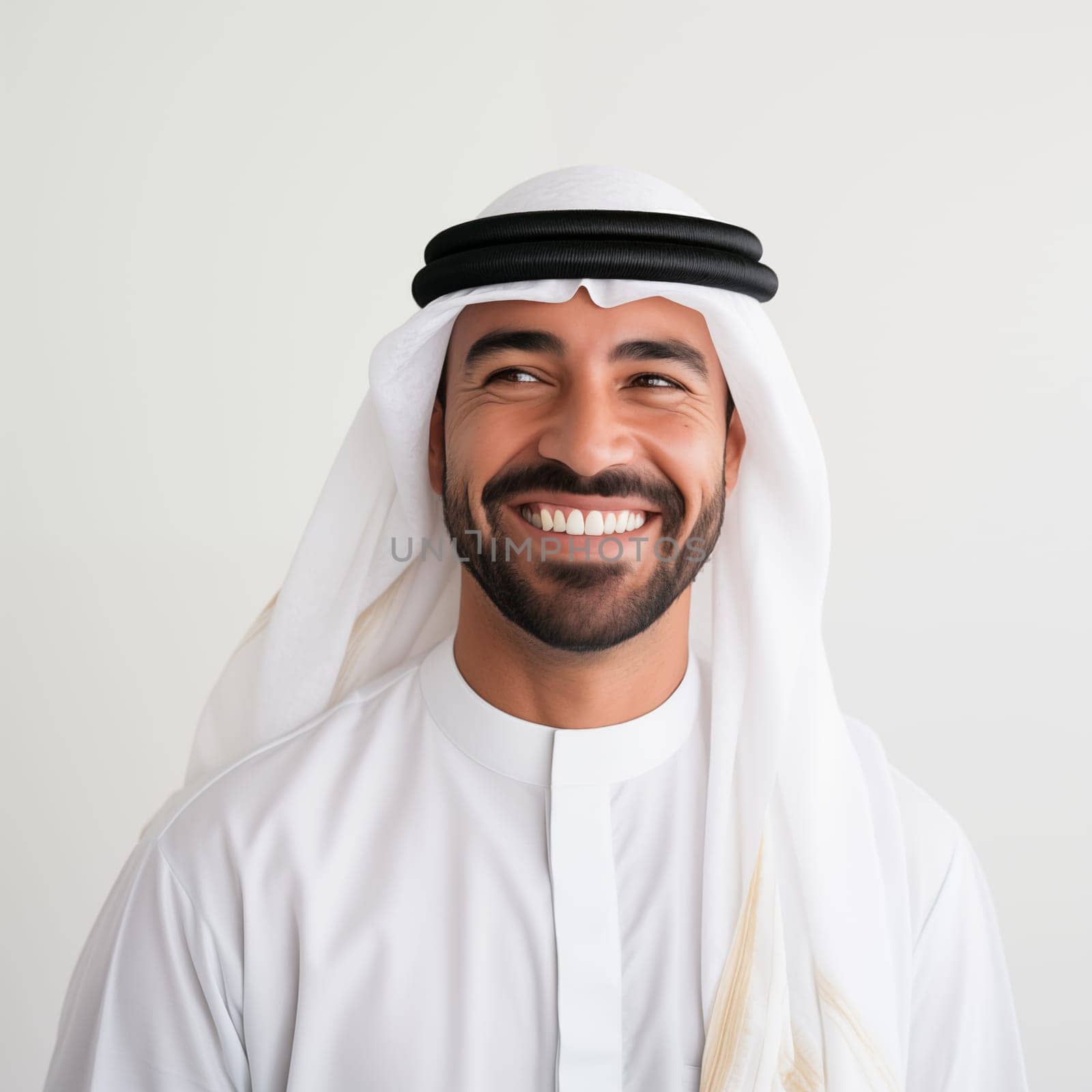 Arabic handsome man studio portraits